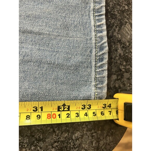 Levi's 524 too superlow Bootcut Med Wash Women’s Blue Jeans Denim Size 9 Y2K - Picture 6 of 8